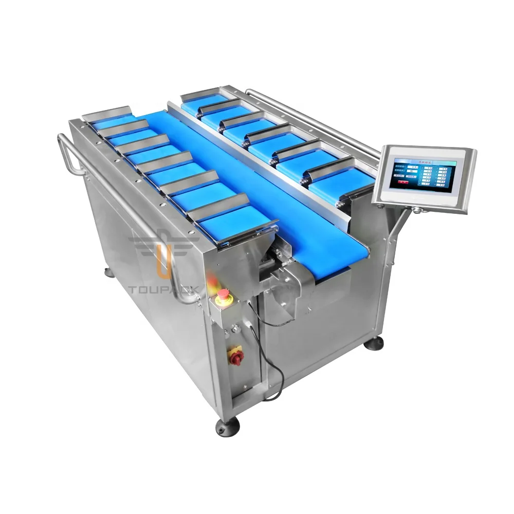 Automatic 12 Head Belt Weigher for Fruits and vegetables combination scales