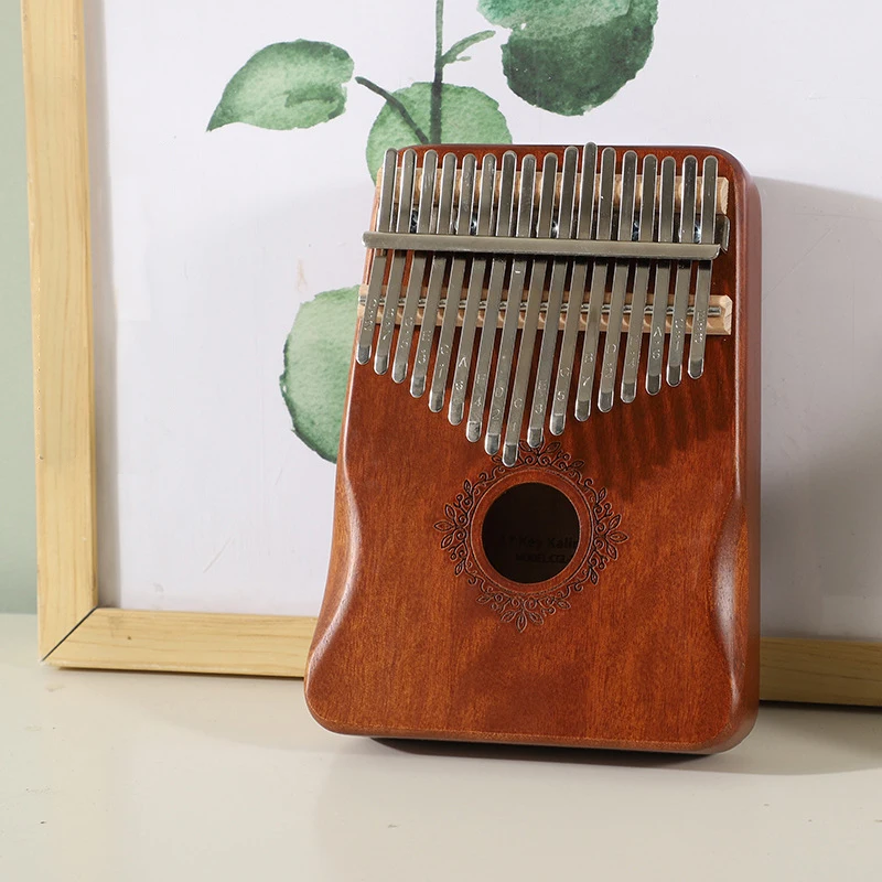 kalimba 17 keys thumb piano accessories Musical Instruments Mahogany Body Wooden calimba