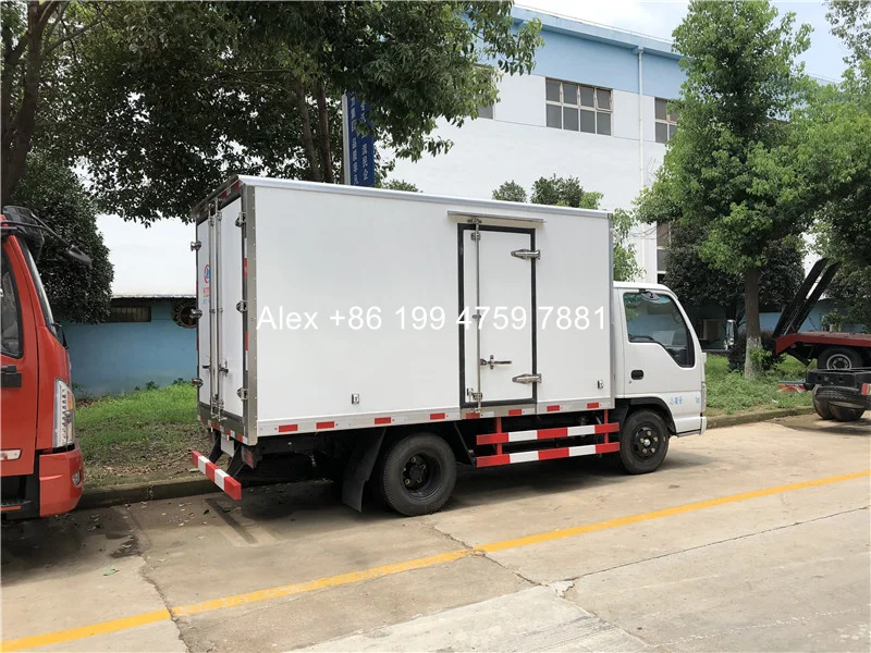 4x2 ISUZU 4 tons refrigerated trucks for sale