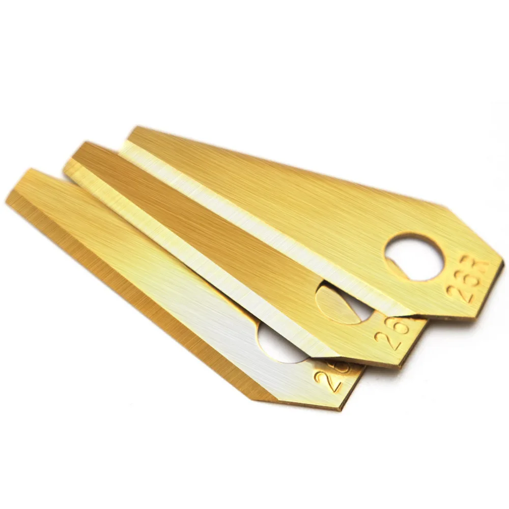 Lawn mower blade stainless steel 420j2 diamond lawn mower blade for Bosch Indego Robot lawn mower