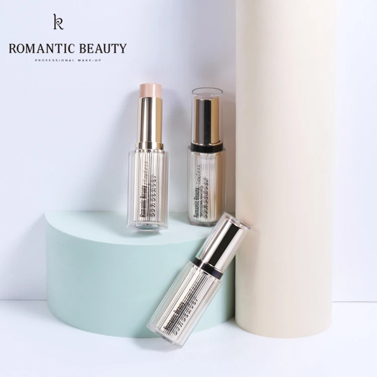 Romantic Beauty  Base Primer Moisturizer Hide Blemish Concealer Stick Foundation Makeup Full Coverage Contour Face Concealer