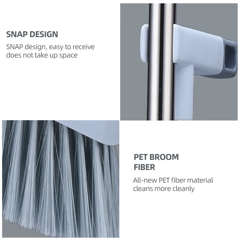 HOMELLTER  new product creative  the dust from the water stain Easy to handle high quality stainless magic broom