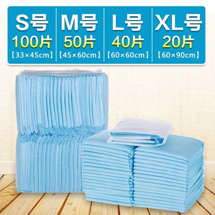 Wholesale super absorbent disposable quick drying dog urine pad dog pee 5 layer pet leak proof pads