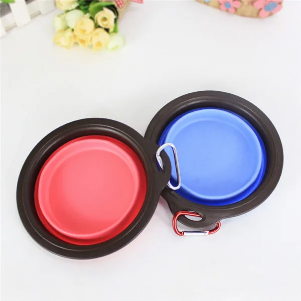 easy to take outdoor folding dog bowls