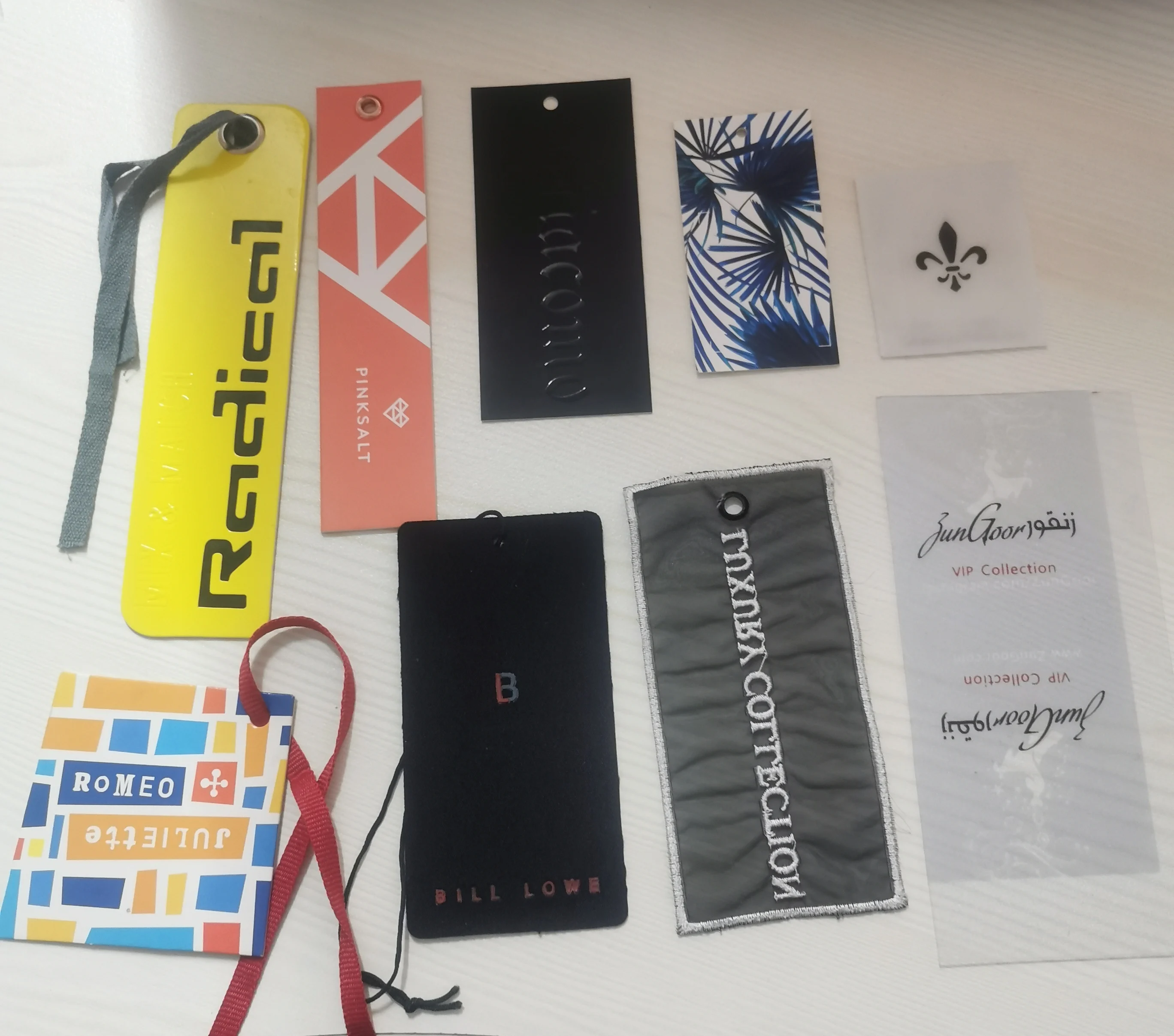 Wholesale Custom Hang Tag Garment Paper Hangtags For Clothing Own Logo