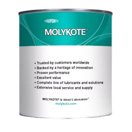 MOLYKOTE P-1900 FM Anti-Seize Paste Light-colored grease-paste with solid lubricants