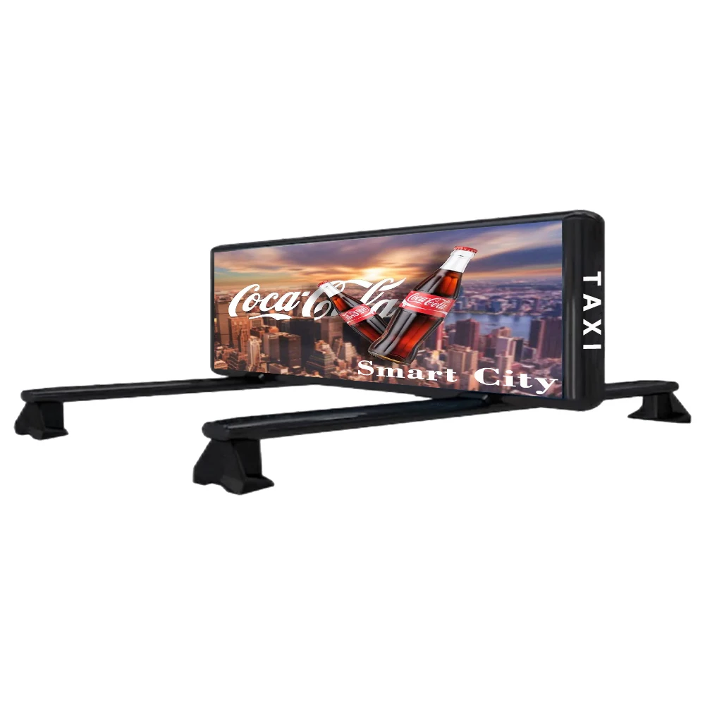 Taxi Led Billboards Panel Outdoor P2.5 P4 P5 P6 P8 Double Side Hd 3840Hz Taxi Car Top Led Display For Advertising Oem Factory