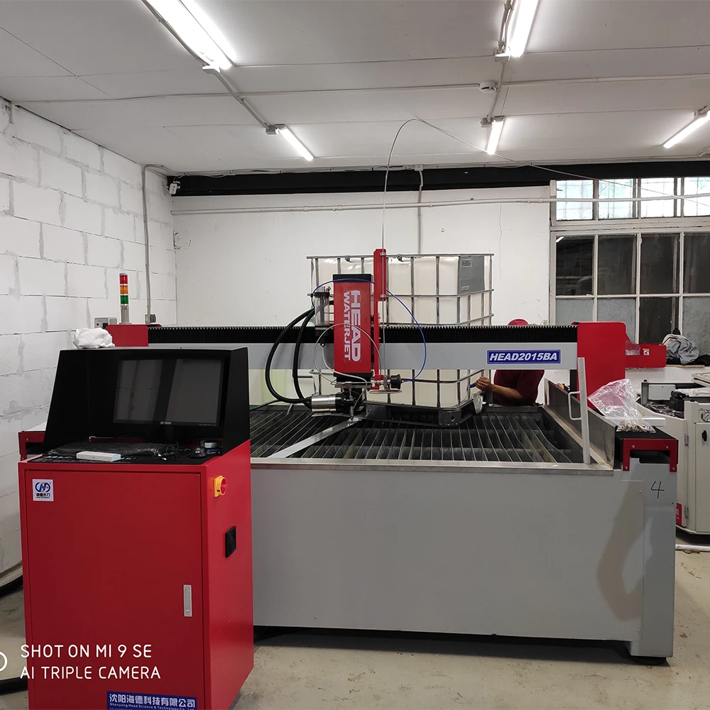 Decoration use water cutting type corian cutting machine cheap factory price