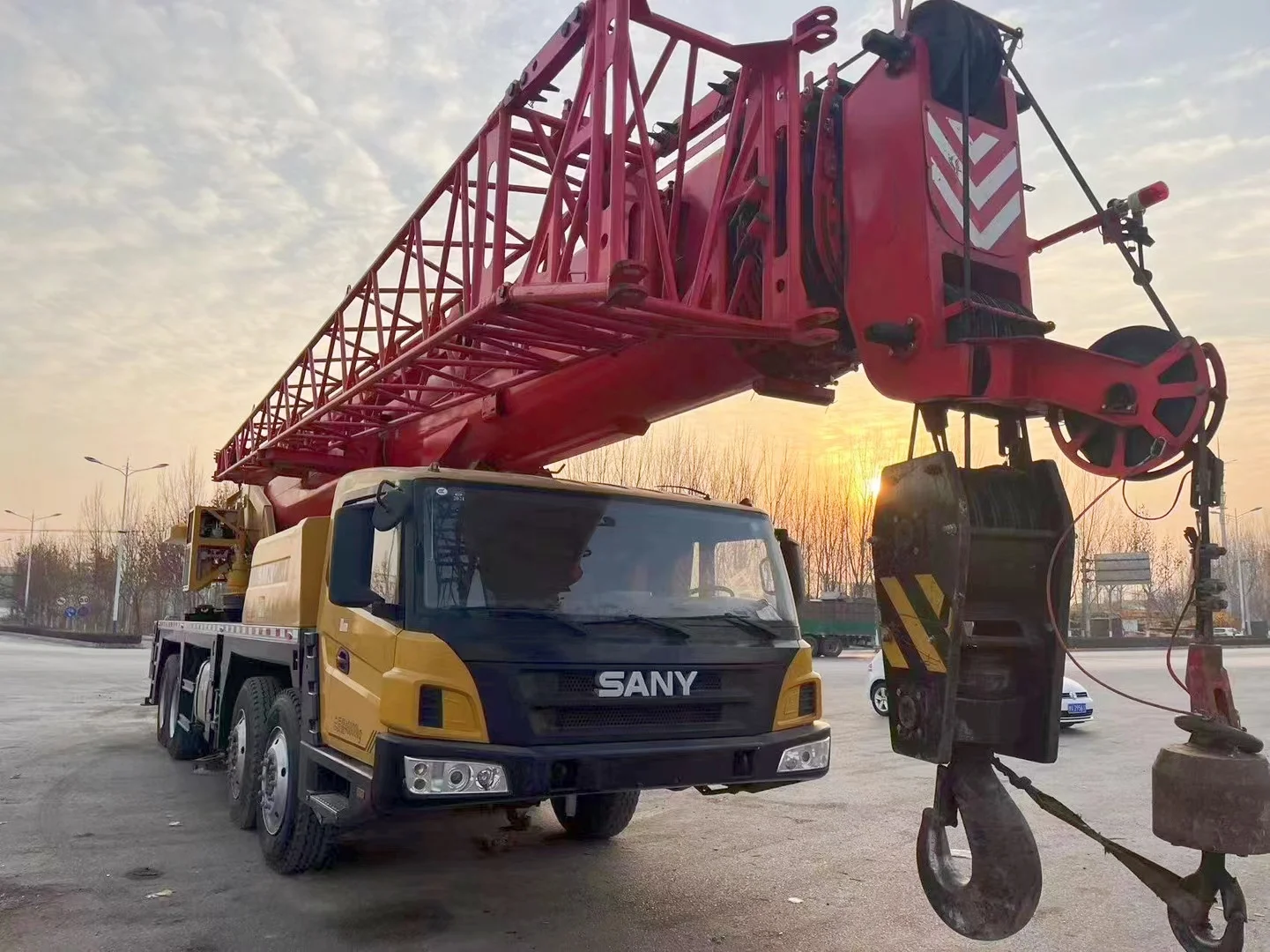 75ton used truck crane Kato/Tadano Japan original for sale