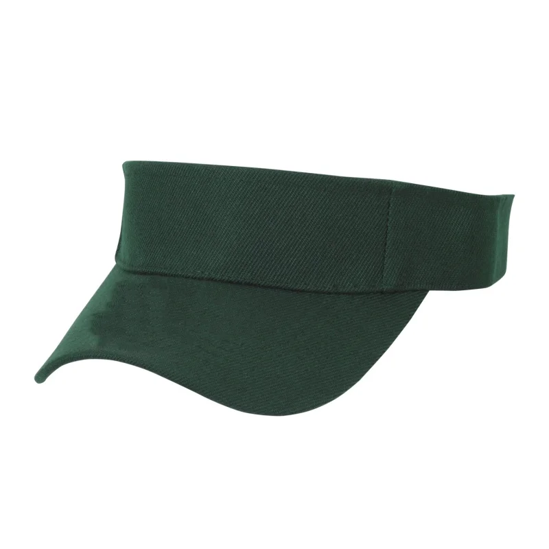 Visor custom optional color embroidered/solid/color baseball cap golf sunshade visor