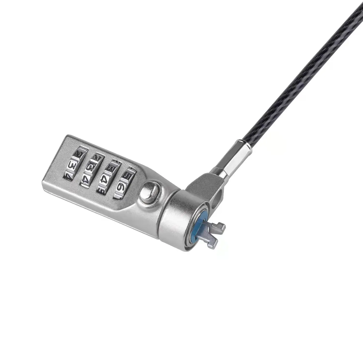 4 цифровых сбрасываемых пароля комбинированный нано-кабель для ноутбука блокировка компьютера для kensington hp nano слот 2,5x6 мм