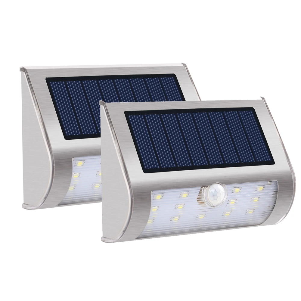 60 watt outdoor 270 motion sensor pathway solar light cell led human body induction solar lamp
