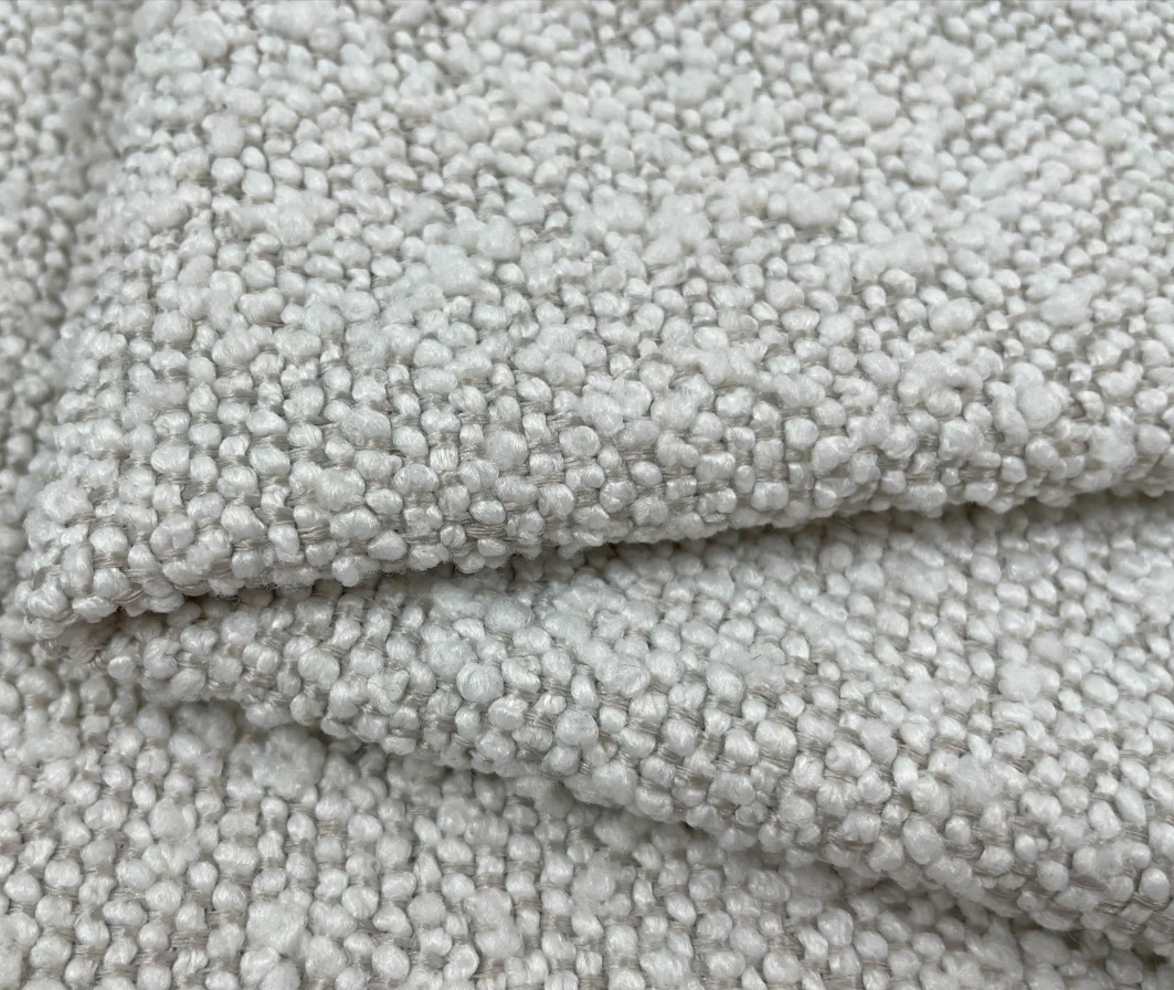 Customized Whole Sale Boucle Textile Upholstery fabric sofa fabric