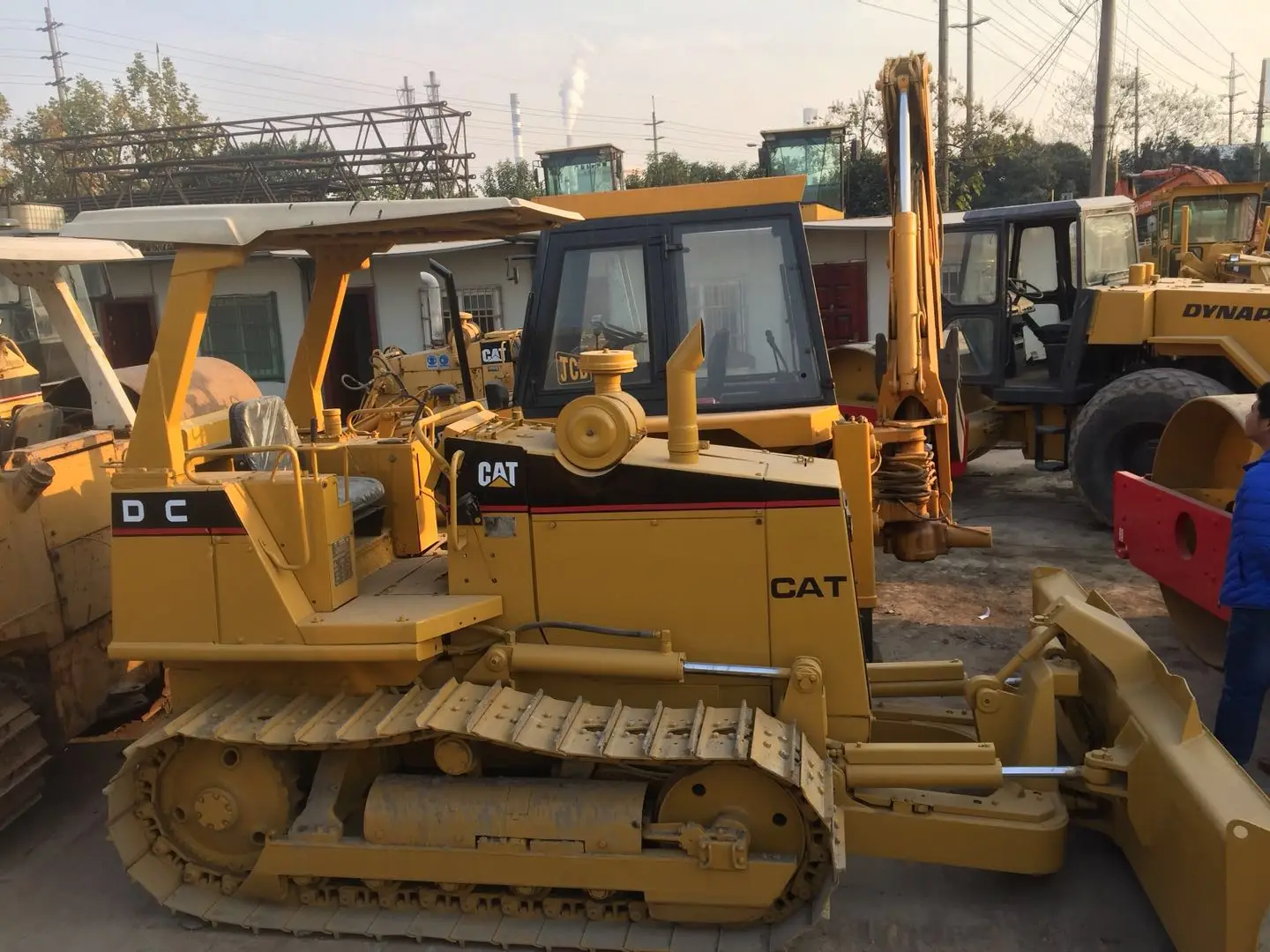 Used d3c cat bulldozer original cat dozers d3 d3k d3m d3c
