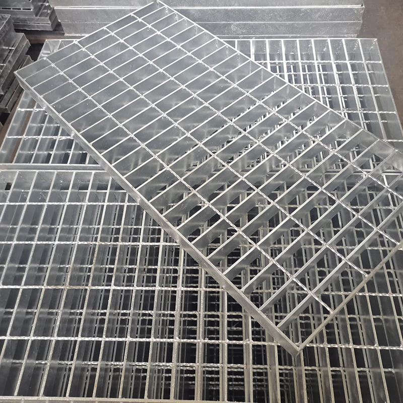 Galvanized floor steel grill stainless steel open mesh flooring gutter grating