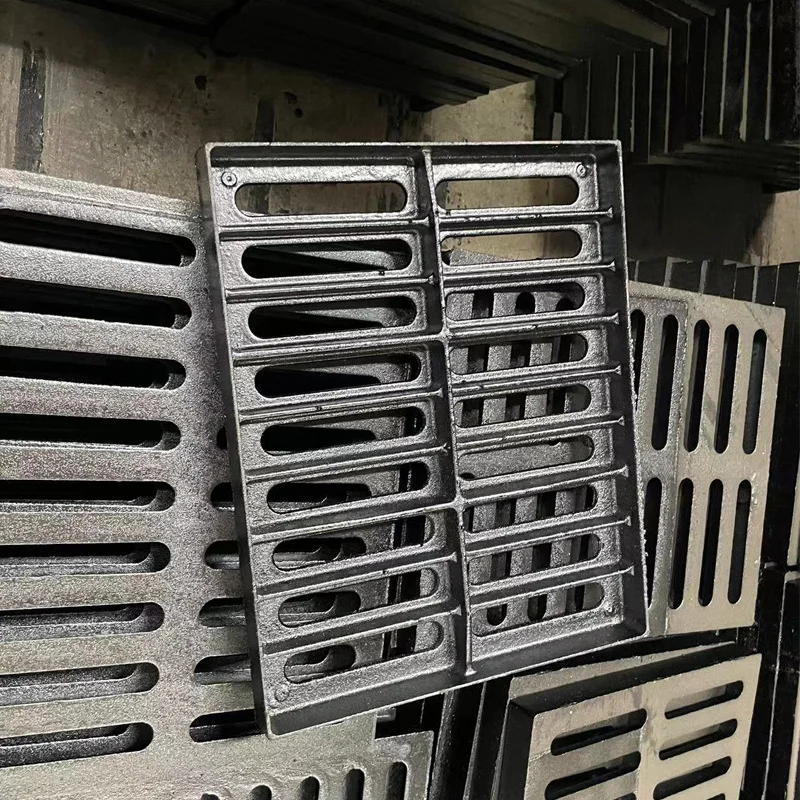 60X60 Manhole Covers Frame 24kg Weight Heavy Duty Square Cast Iron Manhole Covers