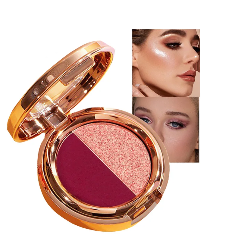 Custom Eyeshadow Palette Matte Eye Shadow Makeup High Pigmented Naturing-Looking Glitter Eyeshadow