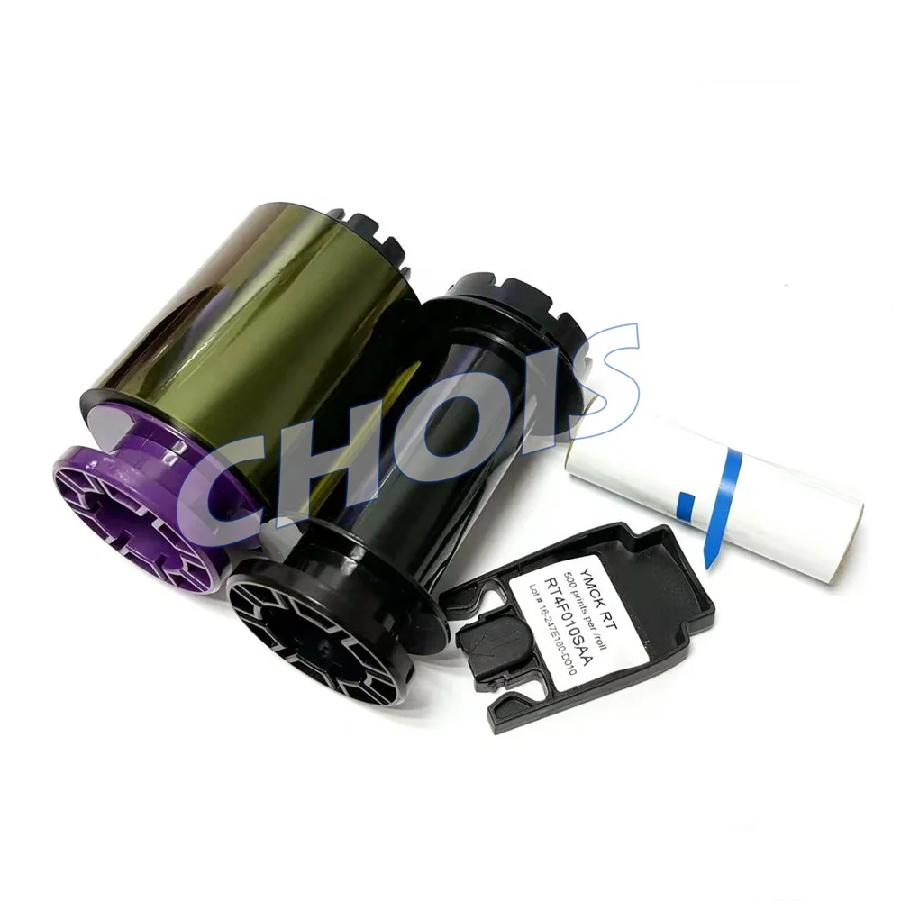Compatible Evolis RT4F010SAA YMCK Ribbon for Avansia Card Printers