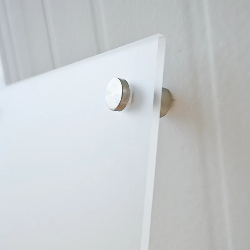 Frosted Acrylic Signboard Thickness 5mm Shop Door Sign Coffee Shop Sign Translucent Acrylic Sheet