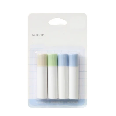 Chinese Yiwu stationery products wholesale permanent glue stick refill adhesive school office art craft paper photo fabric
