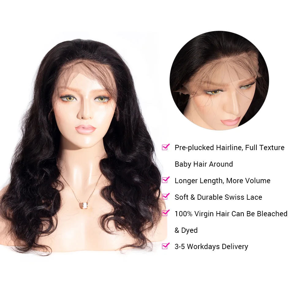 Wholesale Brazilian HD Lace Frontal Wig Human Hair Virgin Full Lace Wigs Natural 13x4 Human Hair Lace Front Wigs For Black Women