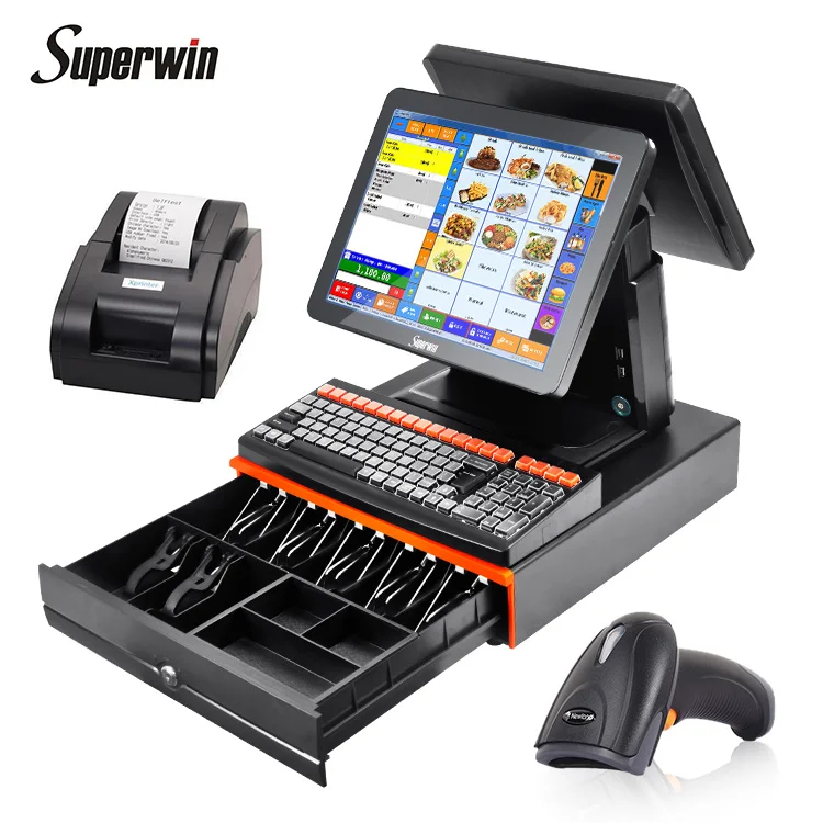 pos machine touch screen 15 windows pos terminal system windows dual screen veja pos terminal machine