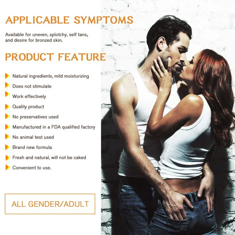 New Style Lower Price Sunless Tanner Moisturizing Nourishing Smooth Body Dark Bronzer Skin Self Tanner