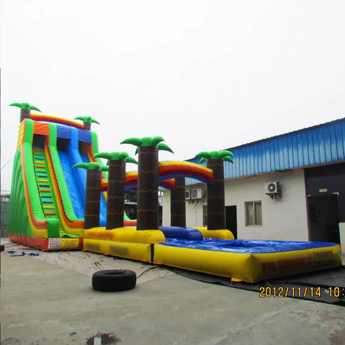 
Giant inflatable water slide jungle inflatable slide for sale 