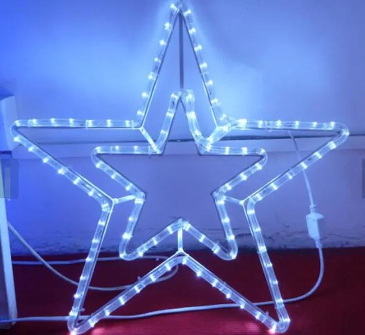 2D Outdoor hanging christmas decoration led light star