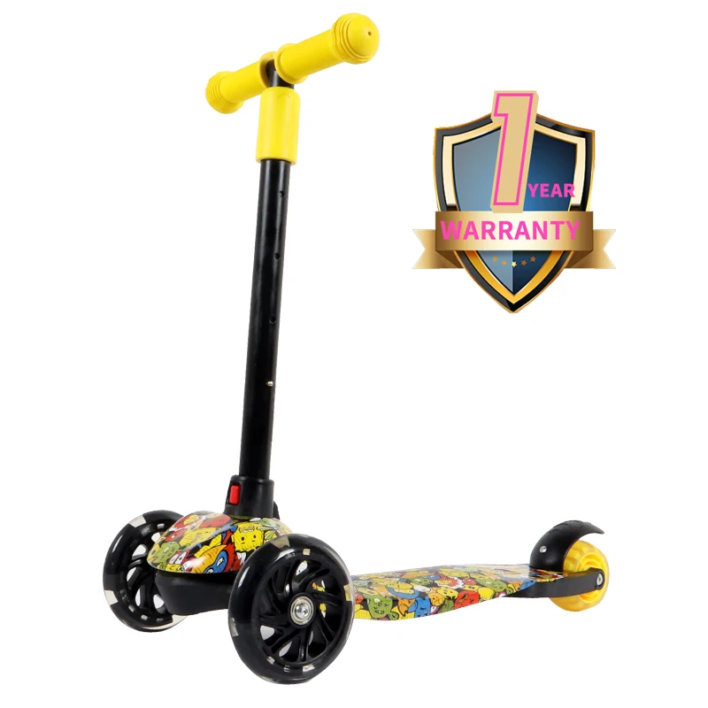 Kinderen Schoppen Scooter, Krakkar Sparka Vespu Dzieciowe Skuter 3 Wheel Kids Kick Scooter