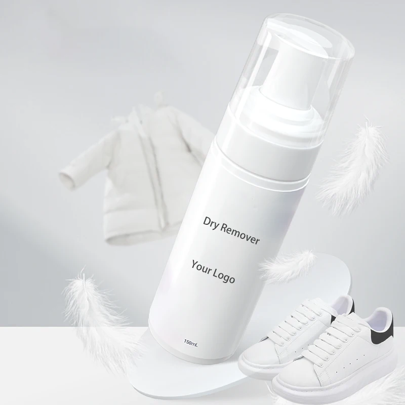 Custom Private Label Down Jacket Detergent Dry Deep Cleaning Foam Agents Collar Cleaner Liquid Spray