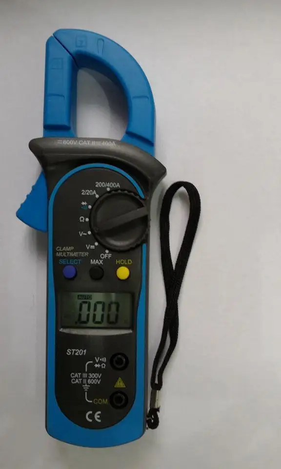 Multimeter High precision voltage ammeter ST201 digital clamp meter