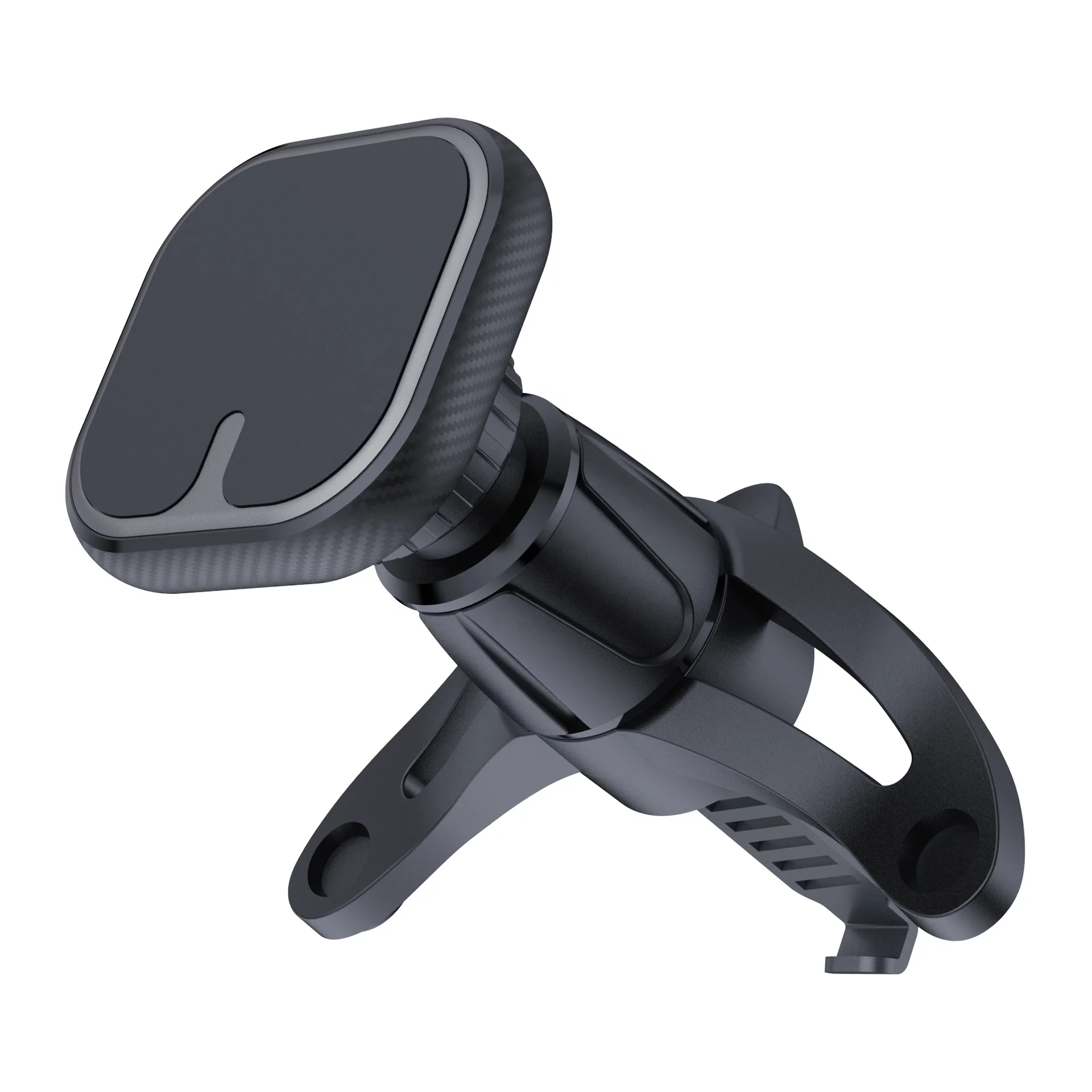 New Design Car Air Vent Phone Holder Universal Mobile Phone Magnetic magnet Holder Car Phone Mount with metal Clip