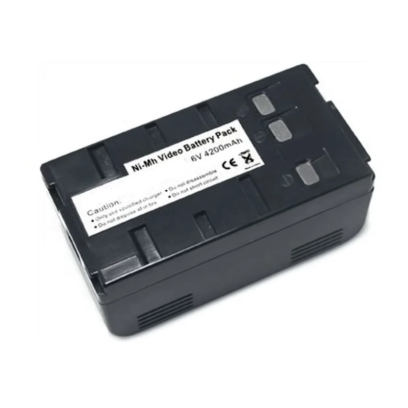 6V 4000mAh Ni-MH Battery Pack for VHS-C PV-BP15 BP17 BNV-2 BNV-14 Camcorder Batteries