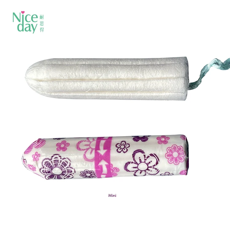 Wholesale 2 DROPLETS organic cotton tampons Hot Selling Feminine Tampon tampons manufacturer in China