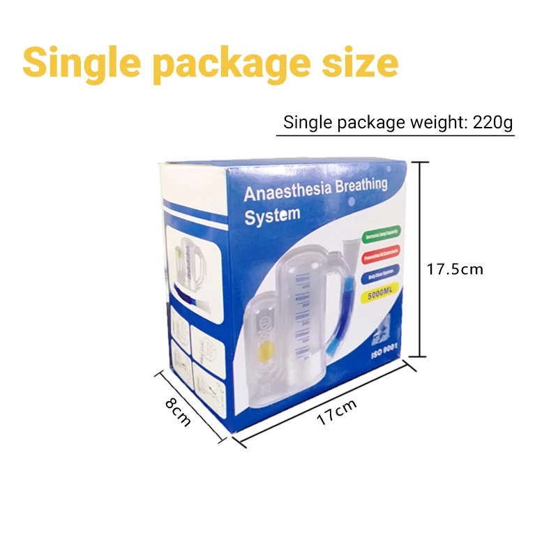 Breath training device can Inhale respiration exerciser