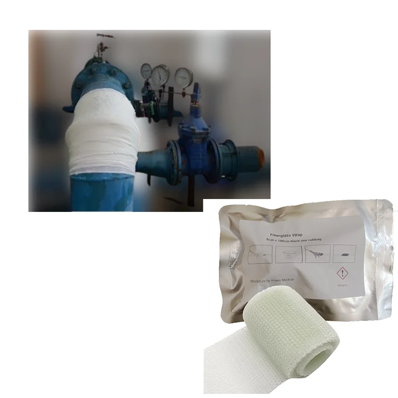 Self Fusing Silicone Tape Repair Bandage Water Activated Pipe Repair Bandage Tape Steel Putty