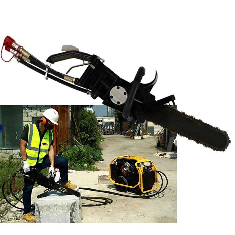 Hydraulic Tools Diamond Chainsaw Chain Saw for Concrete Cutter