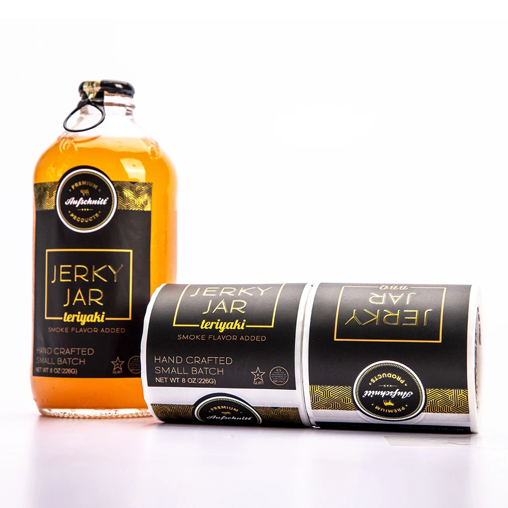 Custom Matt Round Label Stickers Free Sample With Your Logo Stickers Clear Vinyl Waterproof Transparent Labels For Packing