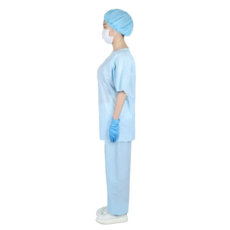 Хирургический Скраб, костюм для врачей и медсестер, одноразовый медицинский скраб, костюм для больницы