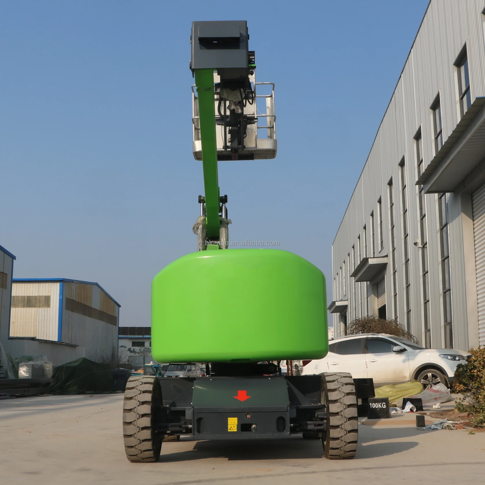 12m 16m self-propelled curved arm lifting platform Customizable hydraulic curved arm aerial working platform