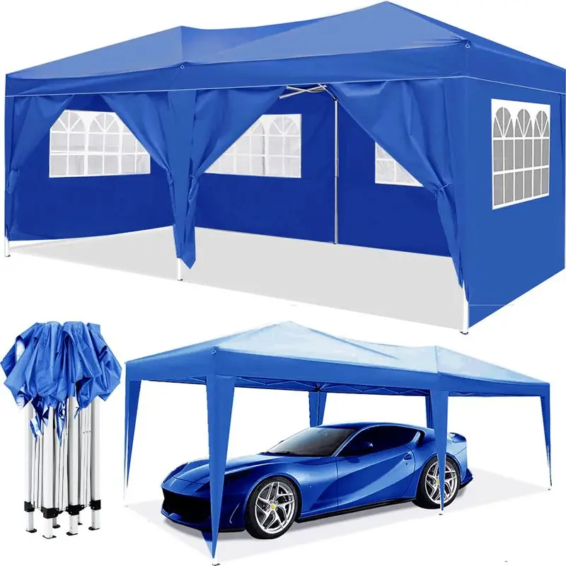 10x20FT Custom Made Printed Marquee Gazebo Canopy Trade Show Tent Outdoor Event Aluminum Hexa Frame Pop up Tents