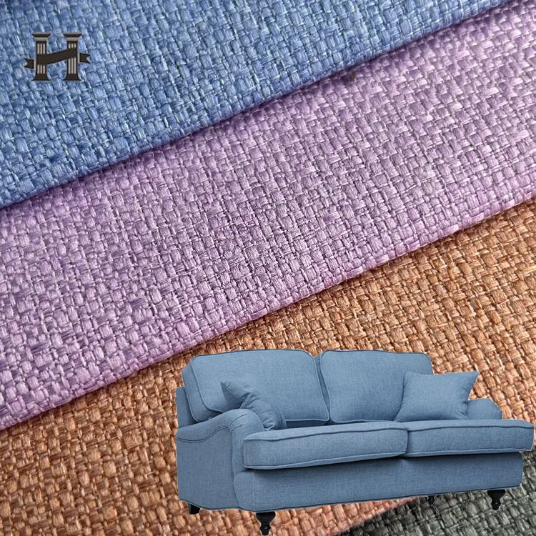 273#Home Deco Sofa Fabric Linen Polyester Blend Meter Polyester Linen Look 150gsm Hemp Linen Fabric