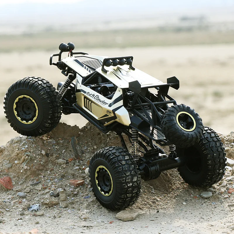 Extra Large Size 1:8 Half Meter Alloy Body Climbing Toy Remote Control Car Four-wheel Drive Mountain Big Foot Toy Model