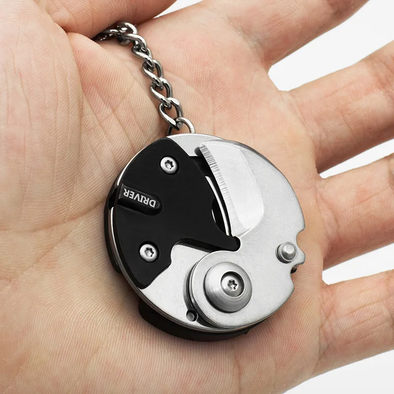 novelties 2024 multifunctional coin black mini pocket key gadget portable Portable