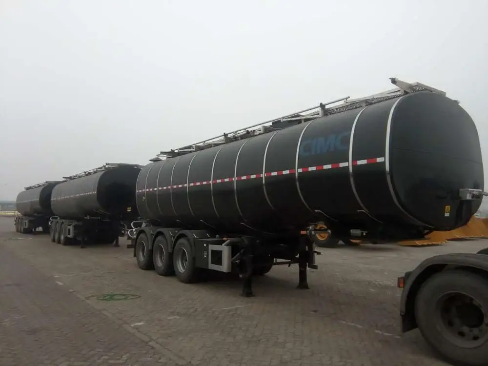 Sinoroader 3 оси с подогревом битум транспортировки утепленная танкеры