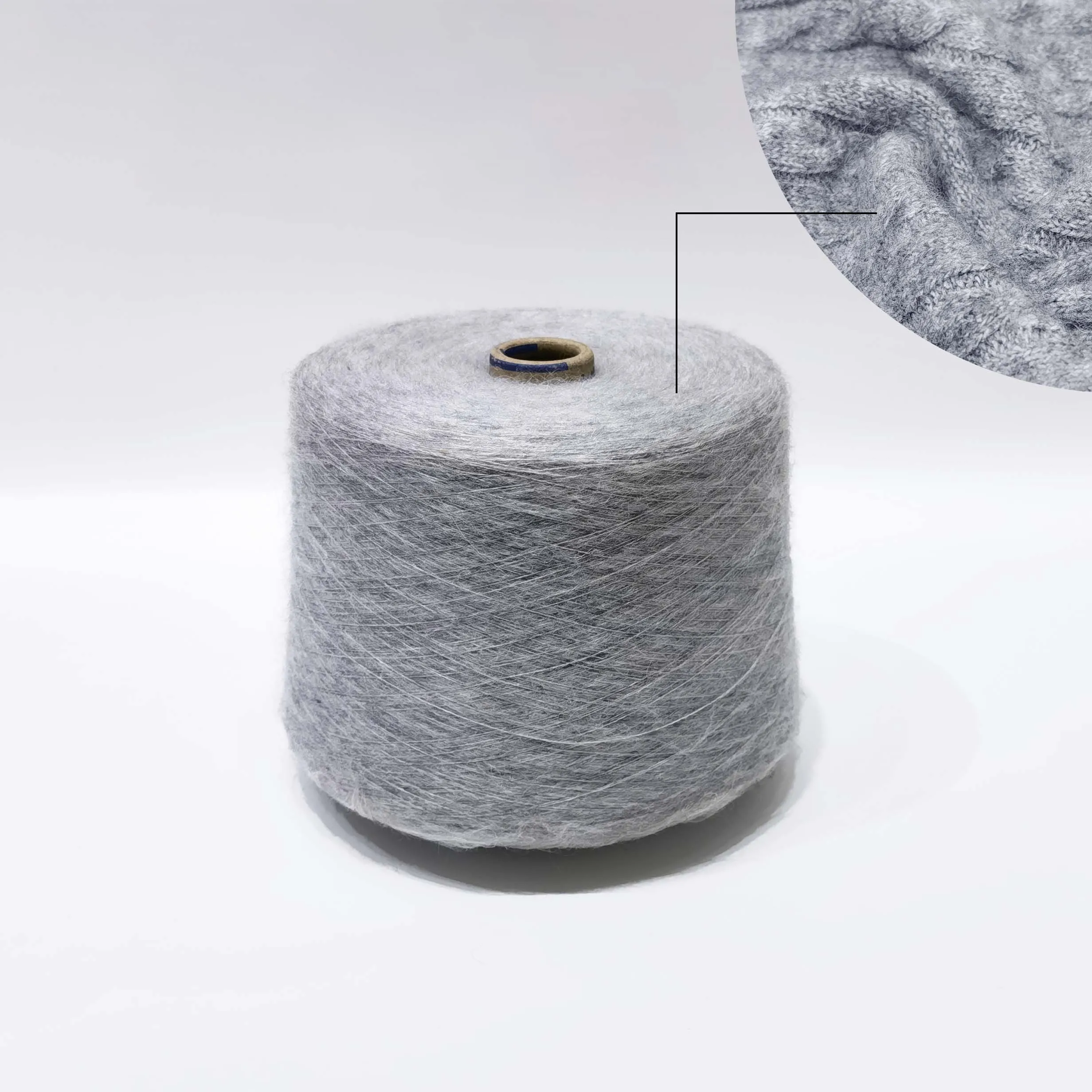 Производитель 34% нейлоновая необычная имитация норковой пряжи для вязания шарфа