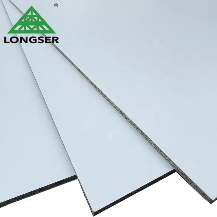 Melamine particle board for ceiling double sided melamine laminated particle board hmr particle board melamine 18mm