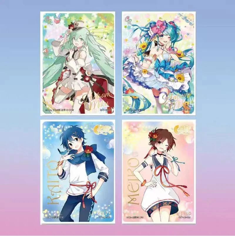 Google KAYOU Goddess story The card of god Game collection Flash card Yuki Asuna Hatsune Weiss Schwarz Miku Card