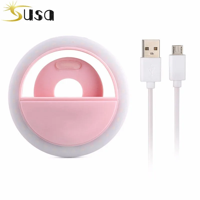 Hot Sales Led Clip On Selfie Light Ring Flash Camera For Smart Phone Photography Fill Light